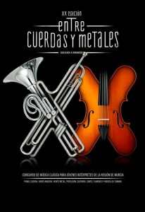 cartel de entre cuerdas y metales XX